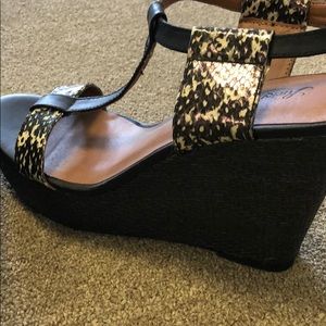 Lucky Brand Shoes - Lucky brand black wedges Lucky Brand Shoes - Lucky brand black wedges